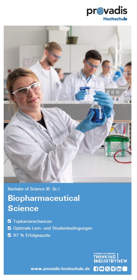 Factsheet Bachelor Biopharmaceutical Science