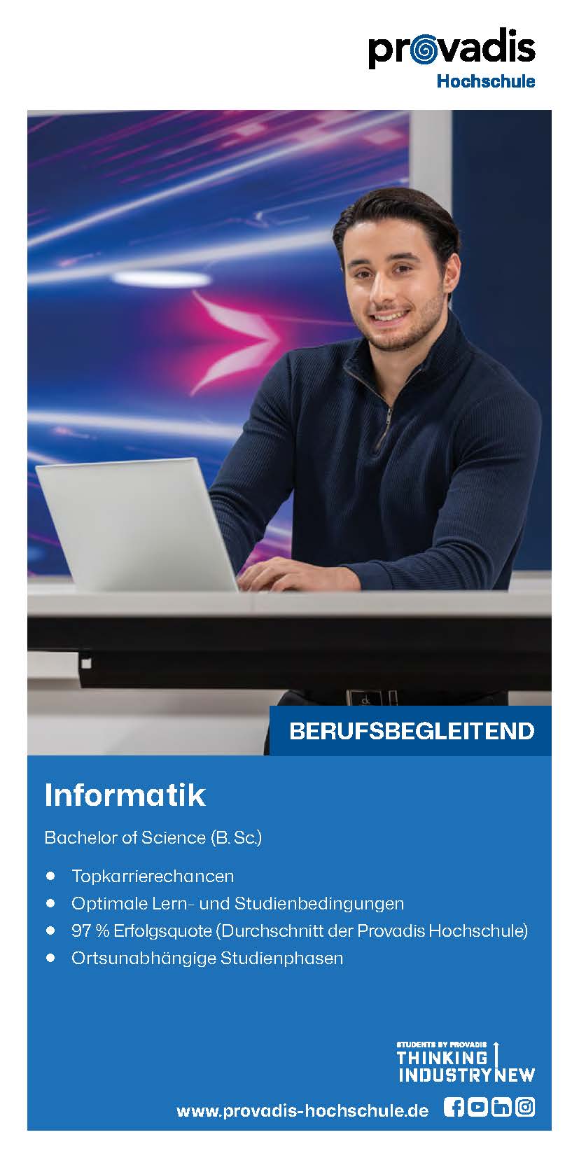 Factsheet Bachelor Informatik berufsbegleitend