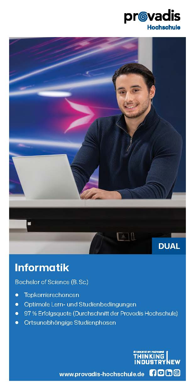 Factsheet Bachelor Informatik dual
