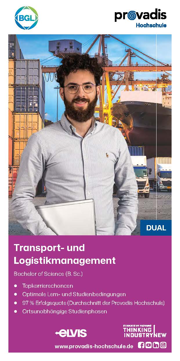  Factsheet Bachelor Transport- und Logistikmanagement dual