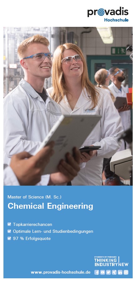 Factsheet Master Chemical Engineering (M. Sc.)
