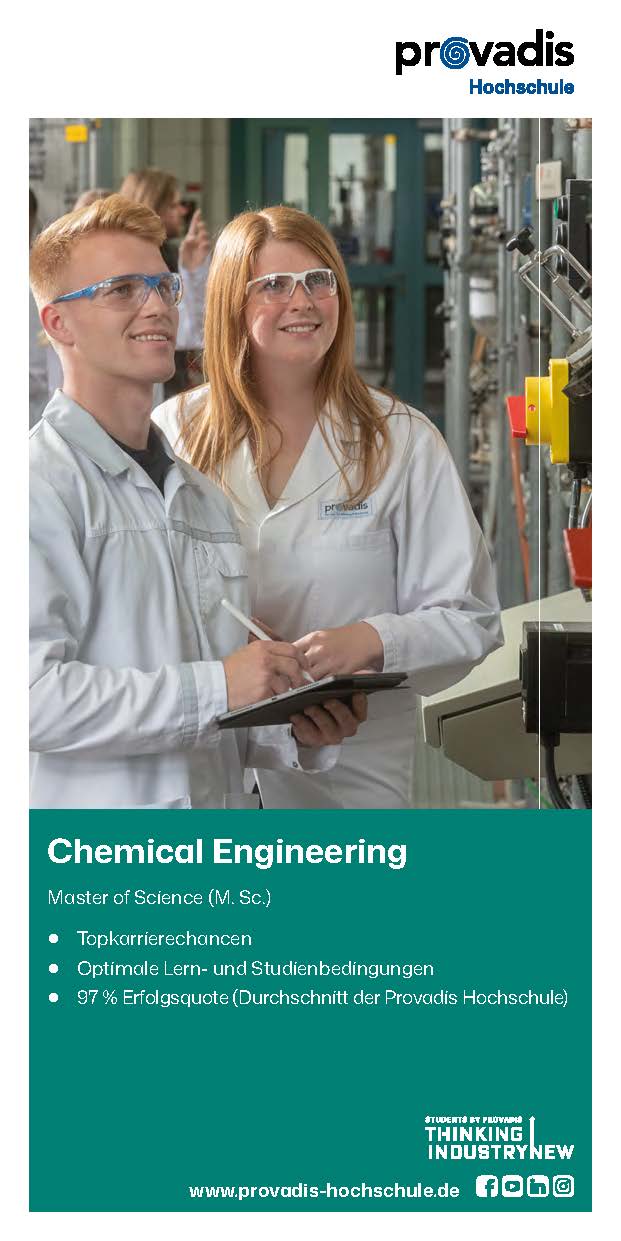 Factsheet Master Chemical Engineering (M. Sc.)