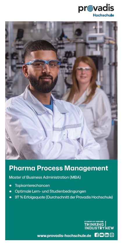 Factsheet Pharma Process Management (MBA) Factsheet Pharma Process Management (MBA)