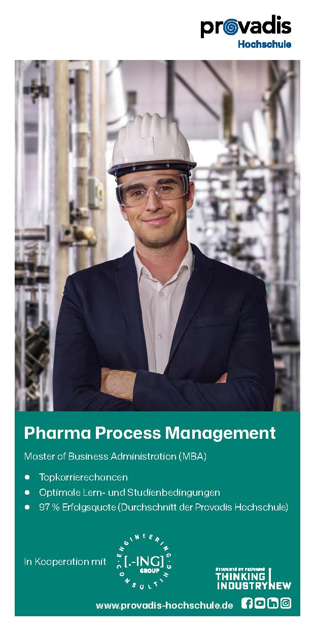 Factsheet Pharma Process Management (MBA)